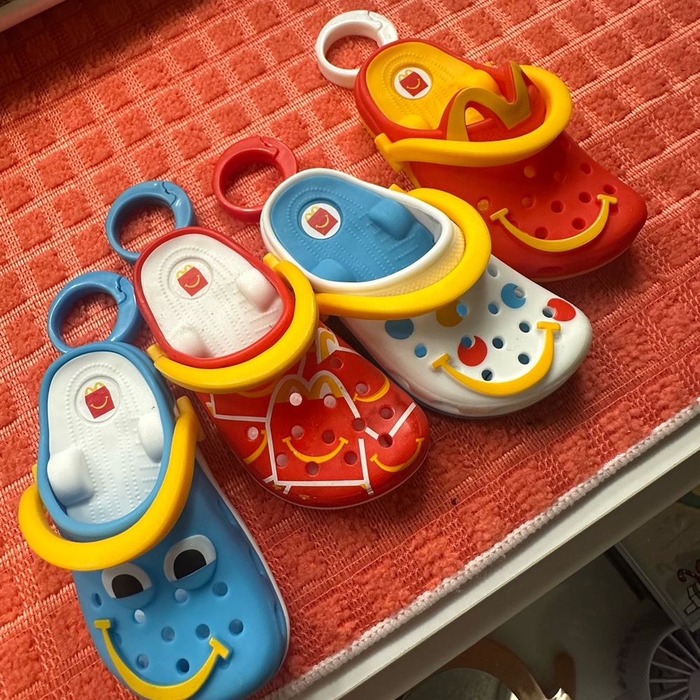 McDonald’s Croc keychains
